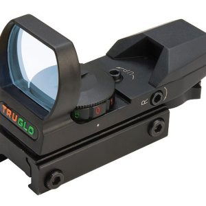 Multi-Reticle/Dual Color Open Red Dot Sight -Black
