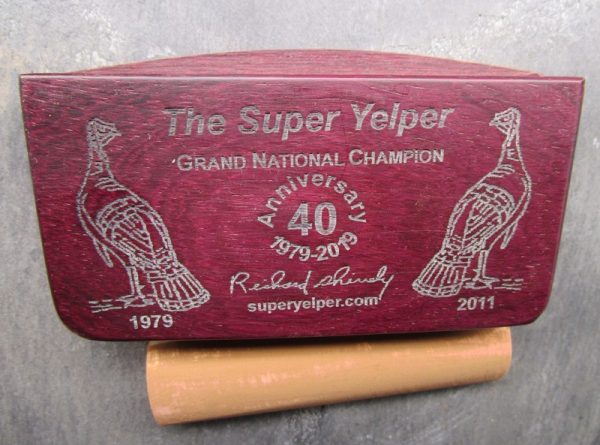 Super Yelper 40th Anniversary Signature Series Cherry Scratch Box