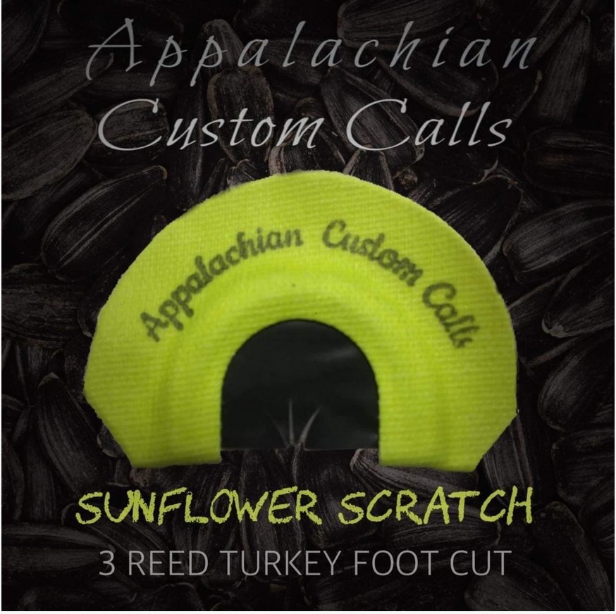 Appalachian Custom Calls Sunflower Scratch